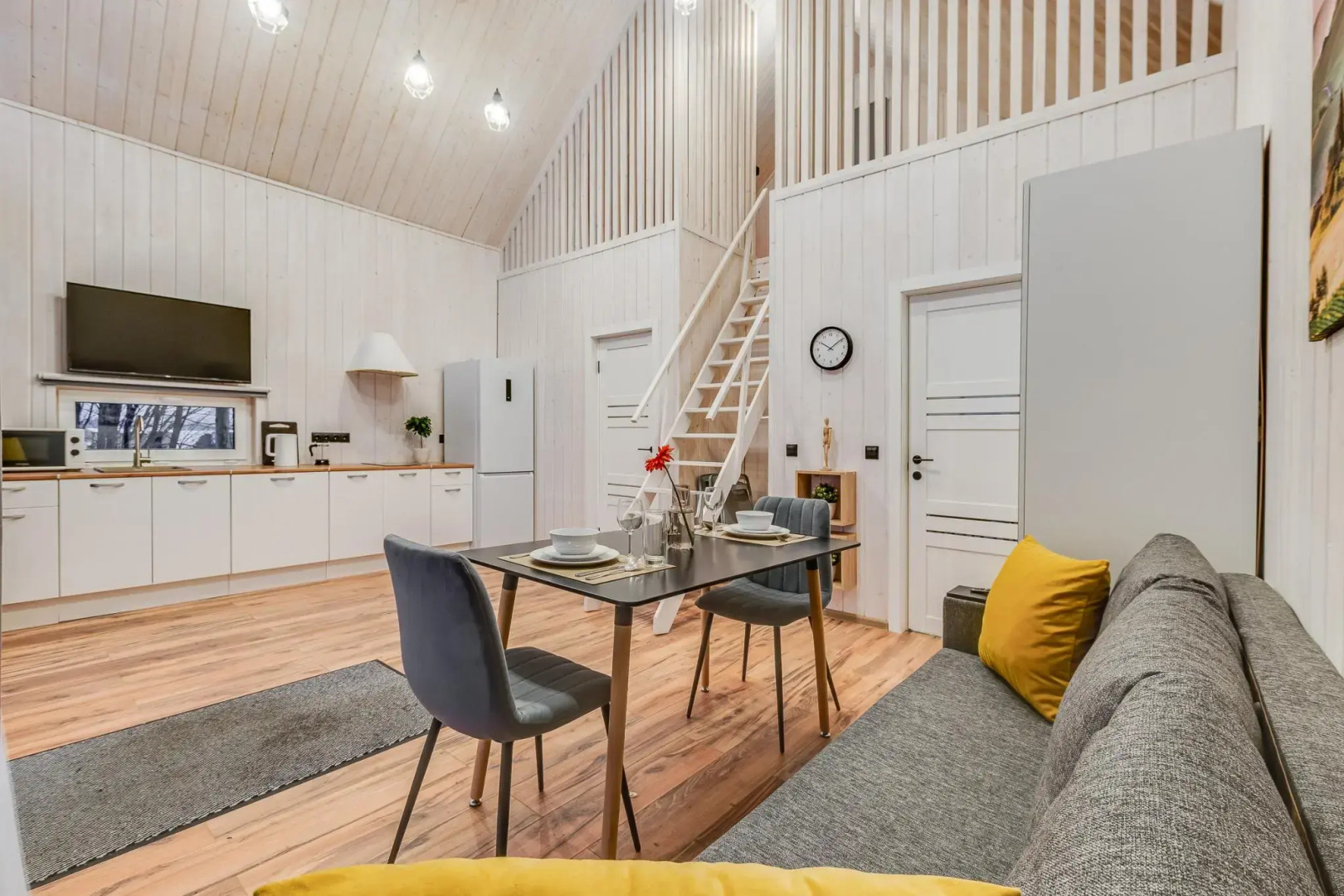 Загородный дом с баней на дровах