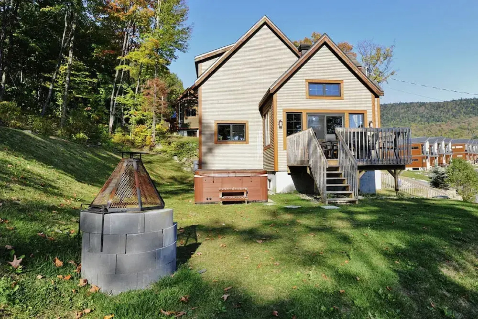 Luxueux chalets à louer à Stoneham