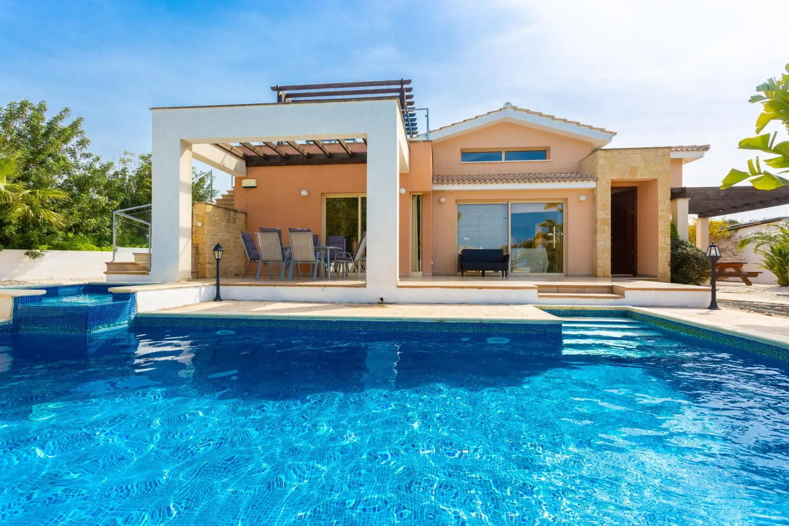Villa Thalassa Large Private Pool Walk to Beach A C Wifi Car Not Required - 2346