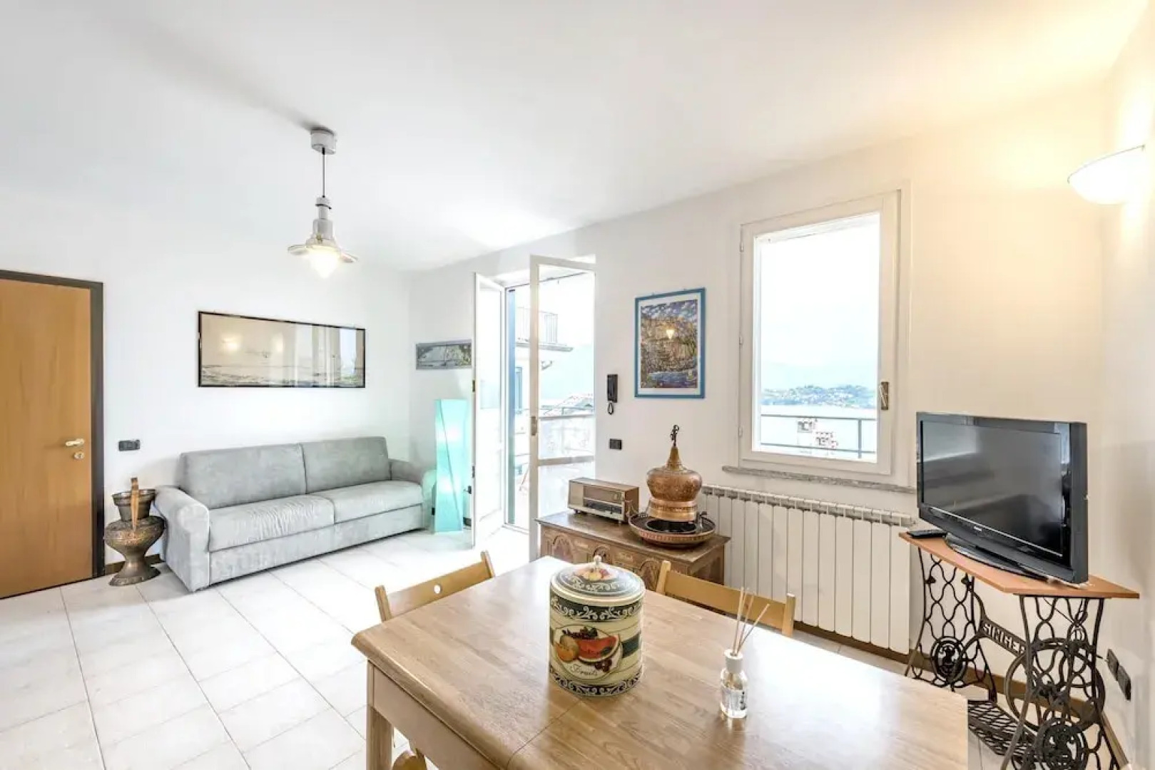 Apartment With 2 Bedrooms in Varenna, With Wonderful Lake View, Furnis