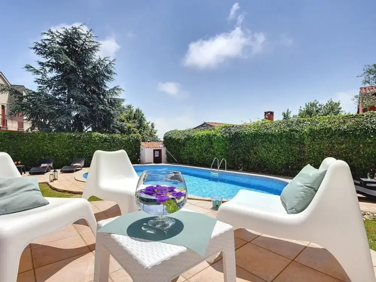 Villa in Medulin With Garden, Private Pool and Sauna Near the Center