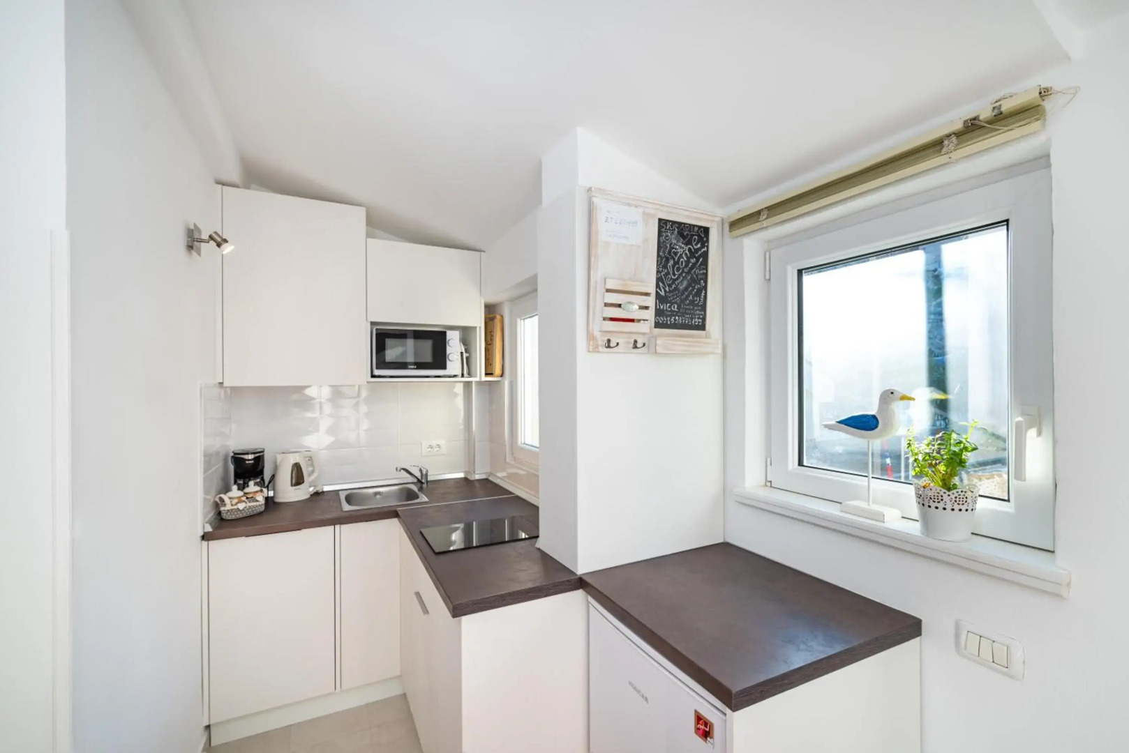 Mediterranean terrace apartment with Bikes & SUP