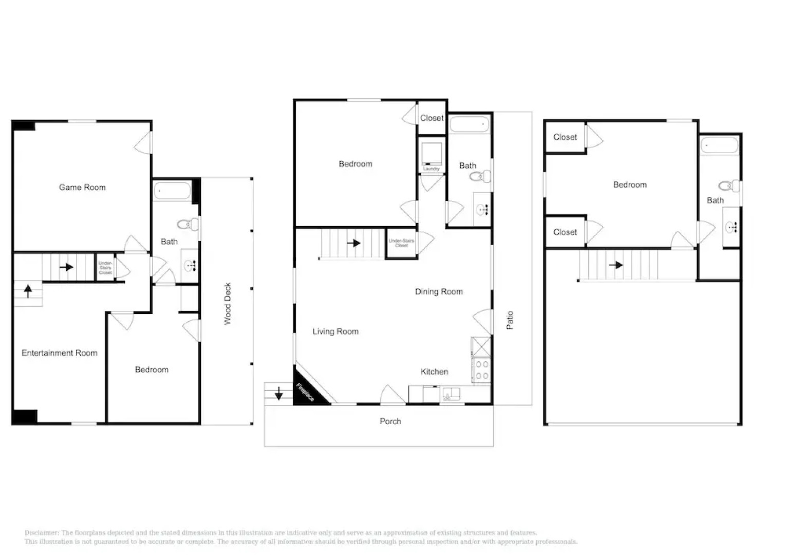 Upper Middle Creek 2 Cabins 6 Bedrooms 6 Bathrooms Cabin
