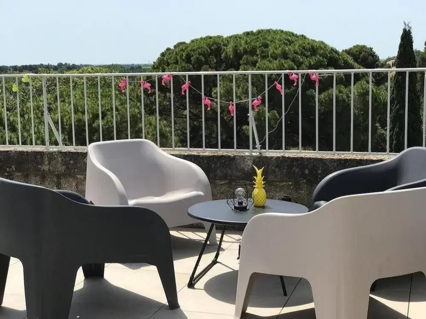 Le Soregia - Élégant T2, Clim, parking, rooftop