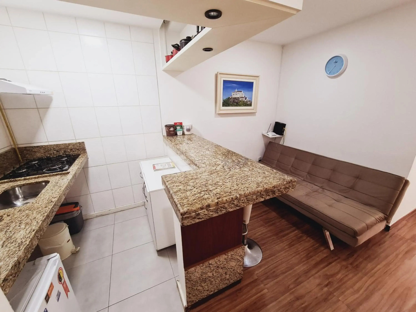 Flat Pasárgada 712, Free Bikes, pé na praia