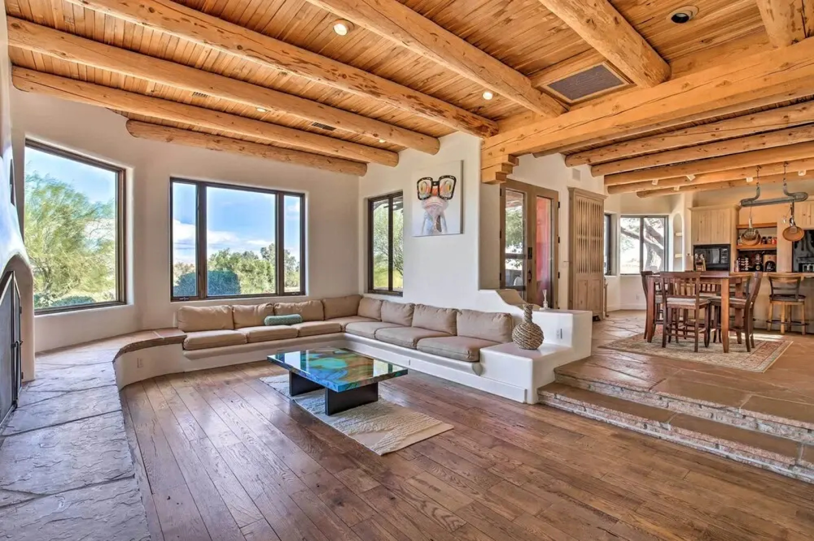 Luxe Adobe Retreat w/ Mountain & Golf Course Views