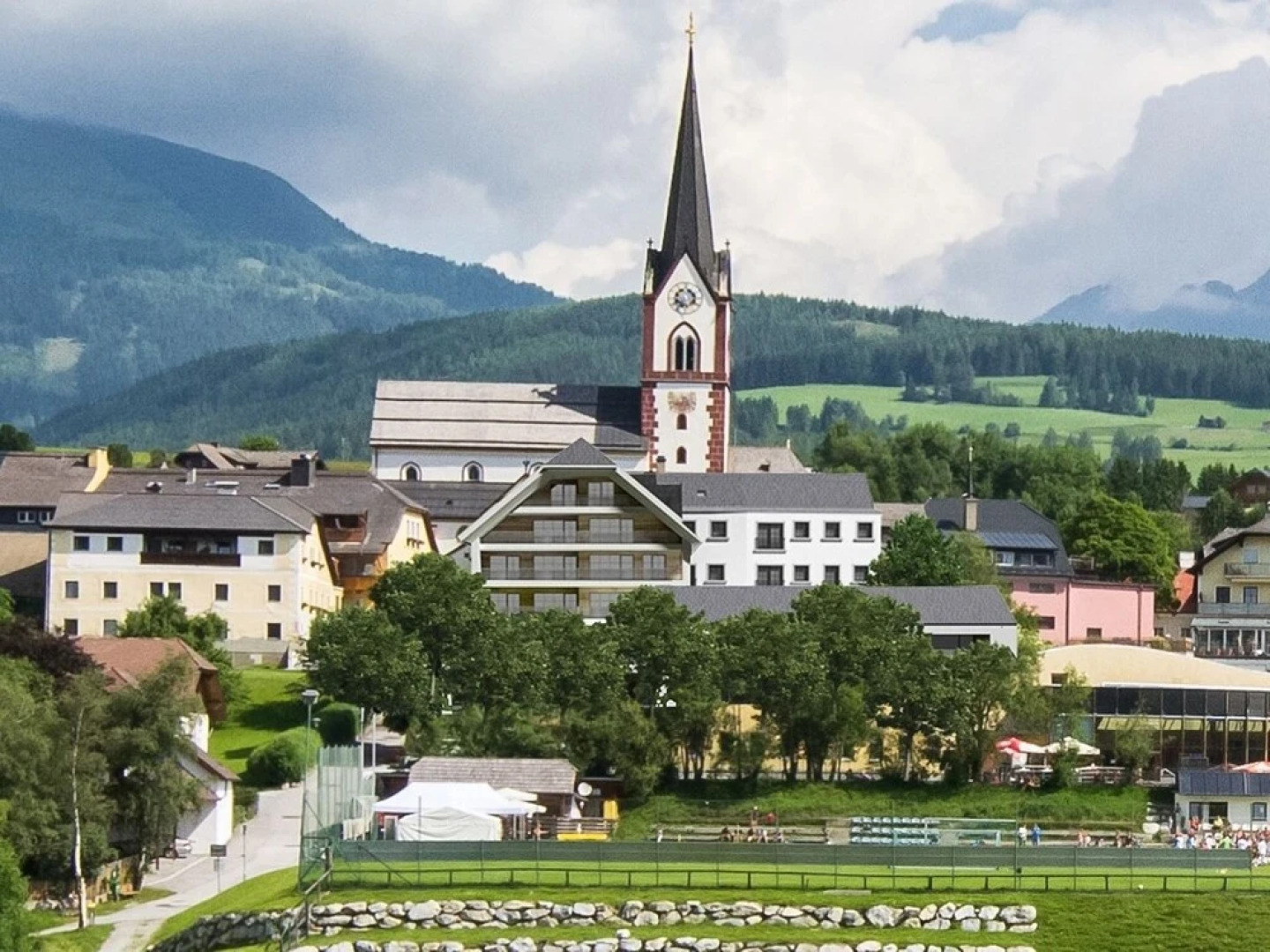Modern Apartment With Shared Sauna in City of Mariapfarr