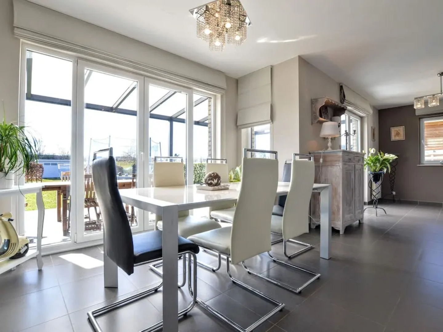 Modern Villa with Private Garden in Awan