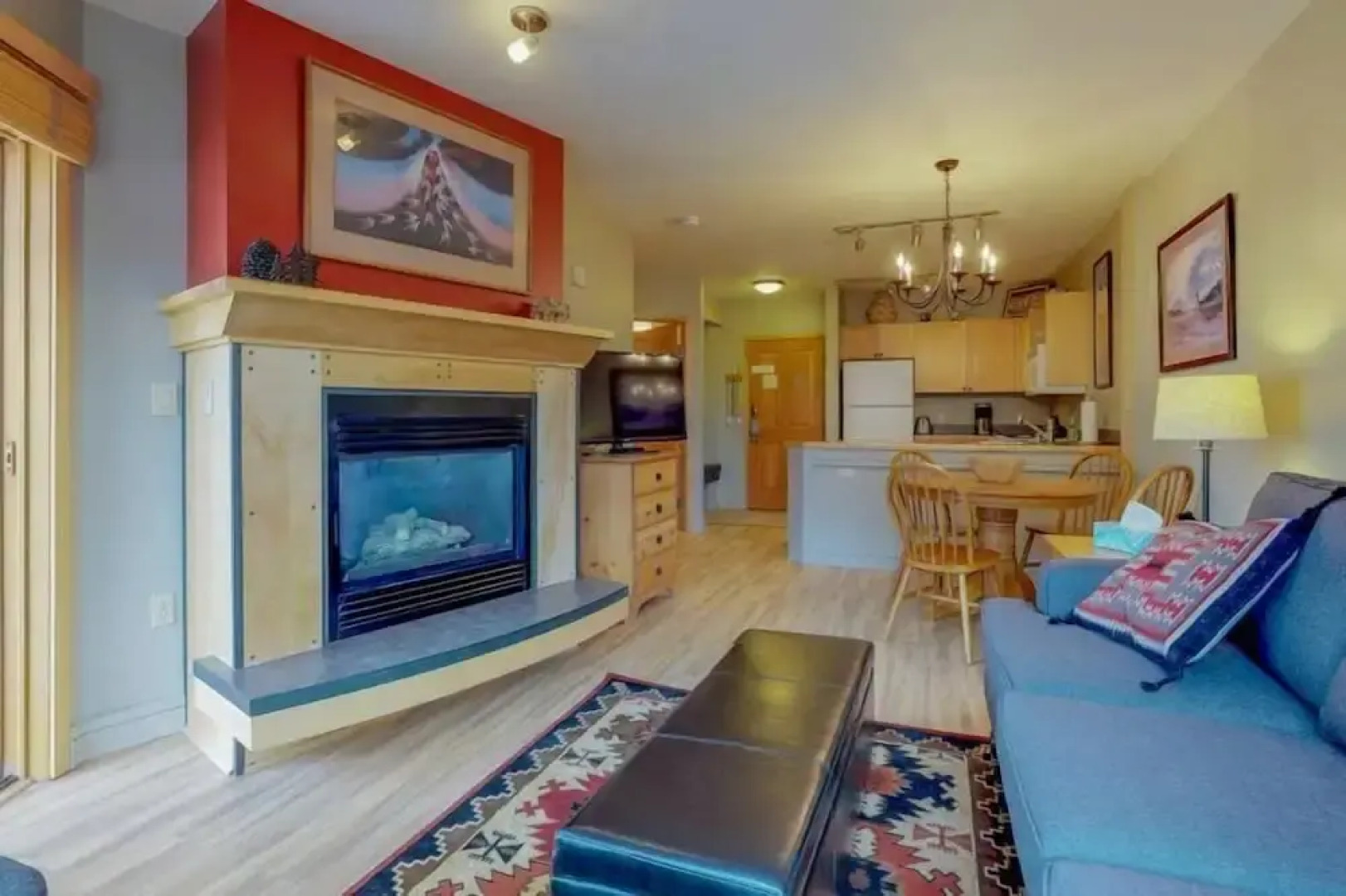 1 Bedroom Mountain Condo in the Heart of River Run Village within walking distance to ski lift