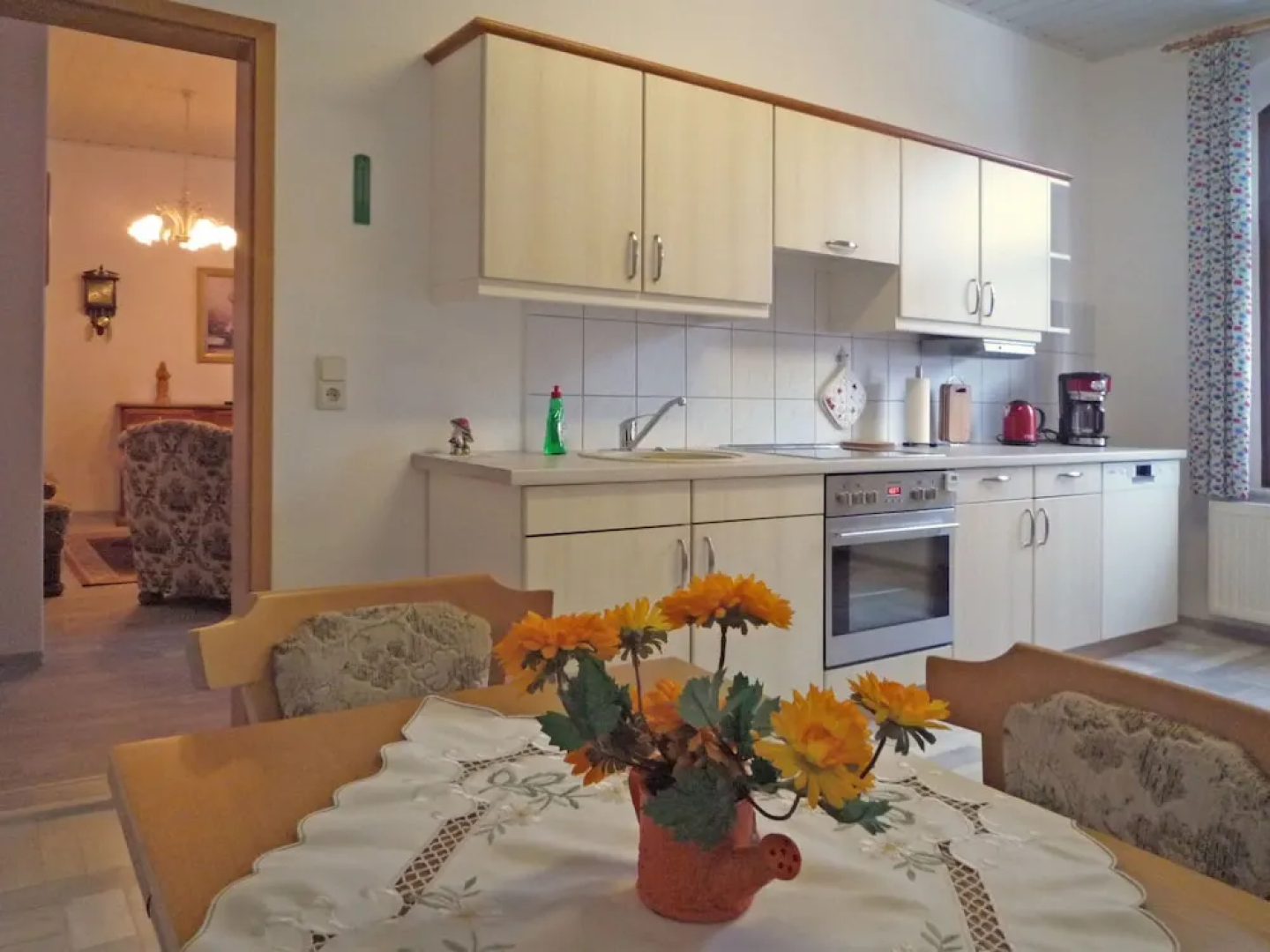 Quaint Apartment in Annaberg-buchholz With a View