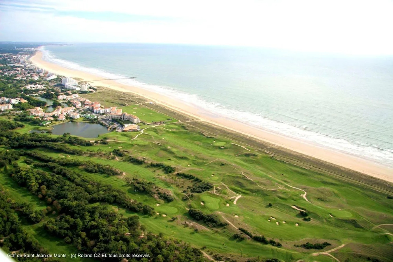 Villa With 3 Bedrooms in Saint-jean-de-monts, With Private Pool, Enclosed Garden and Wifi