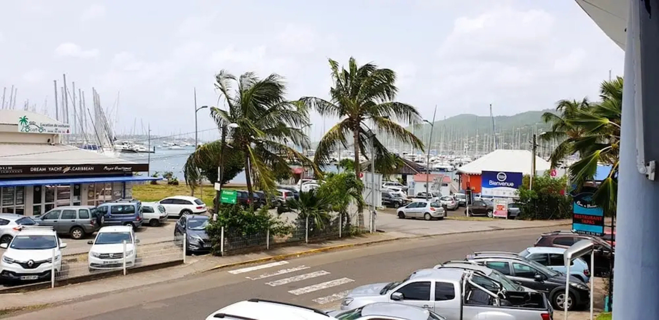 Studio in Le Marin, with Wonderful Sea View, Furnished Balcony And Wifi - 7 Km From the Beach