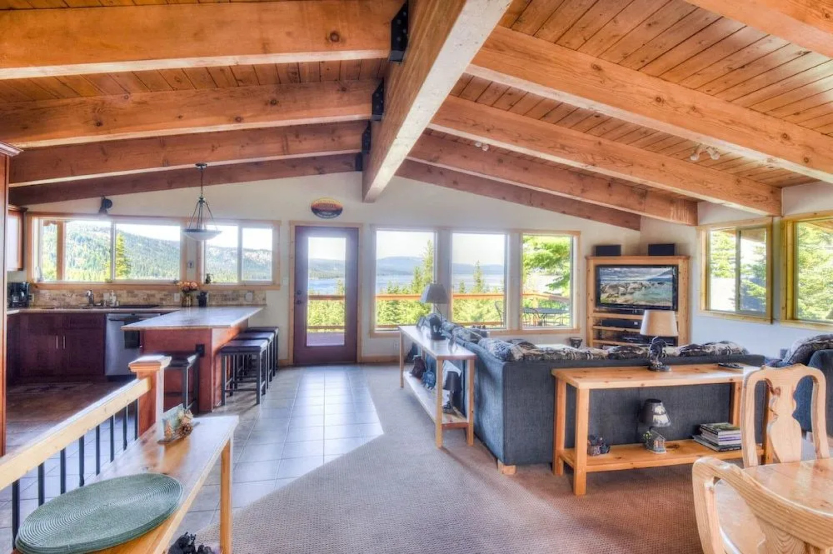 Chamberland Getaway Lake Views w/ Deck!