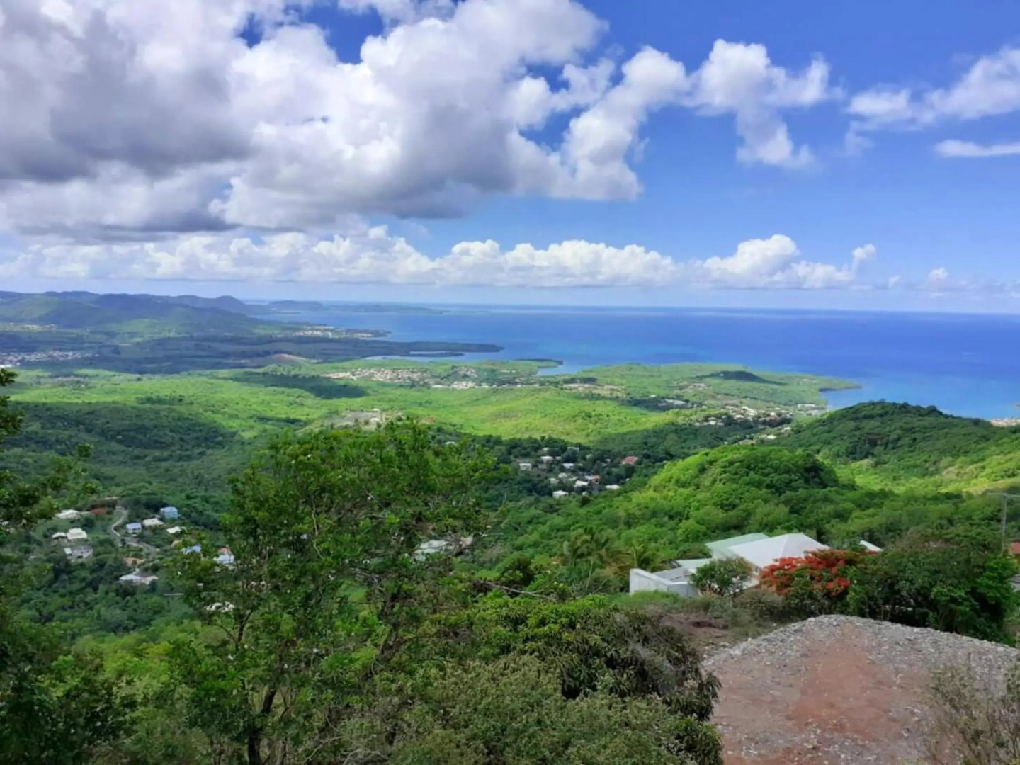 Villa de 3 chambres avec vue sur la mer piscine privee et jardin amenage a Le Diamant