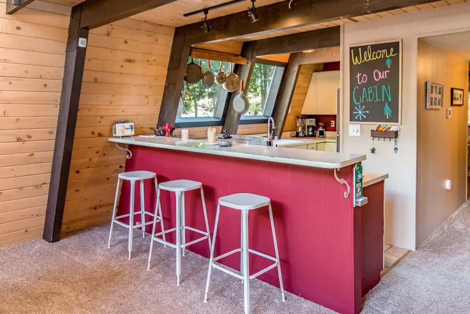 Spacious Wooded Tahoe Cabin by RedAwning