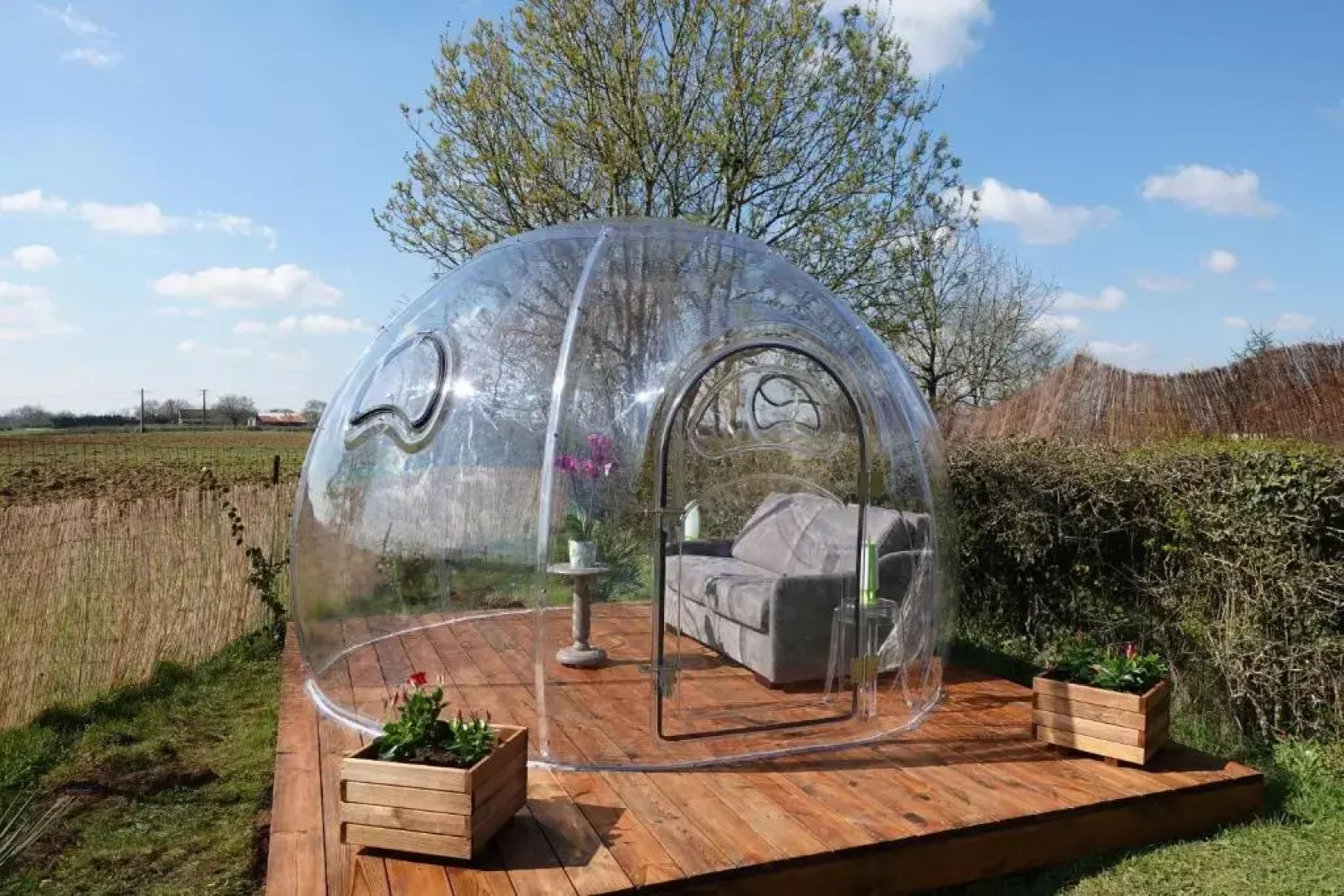 Gîte 4 étoiles avec hébergement insolite - 10 personnes