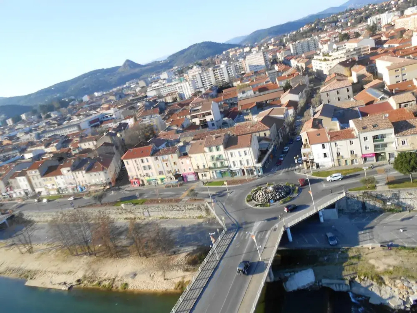 Studio in Saint-julien-les-rosiers, With Furnished Garden and Wifi