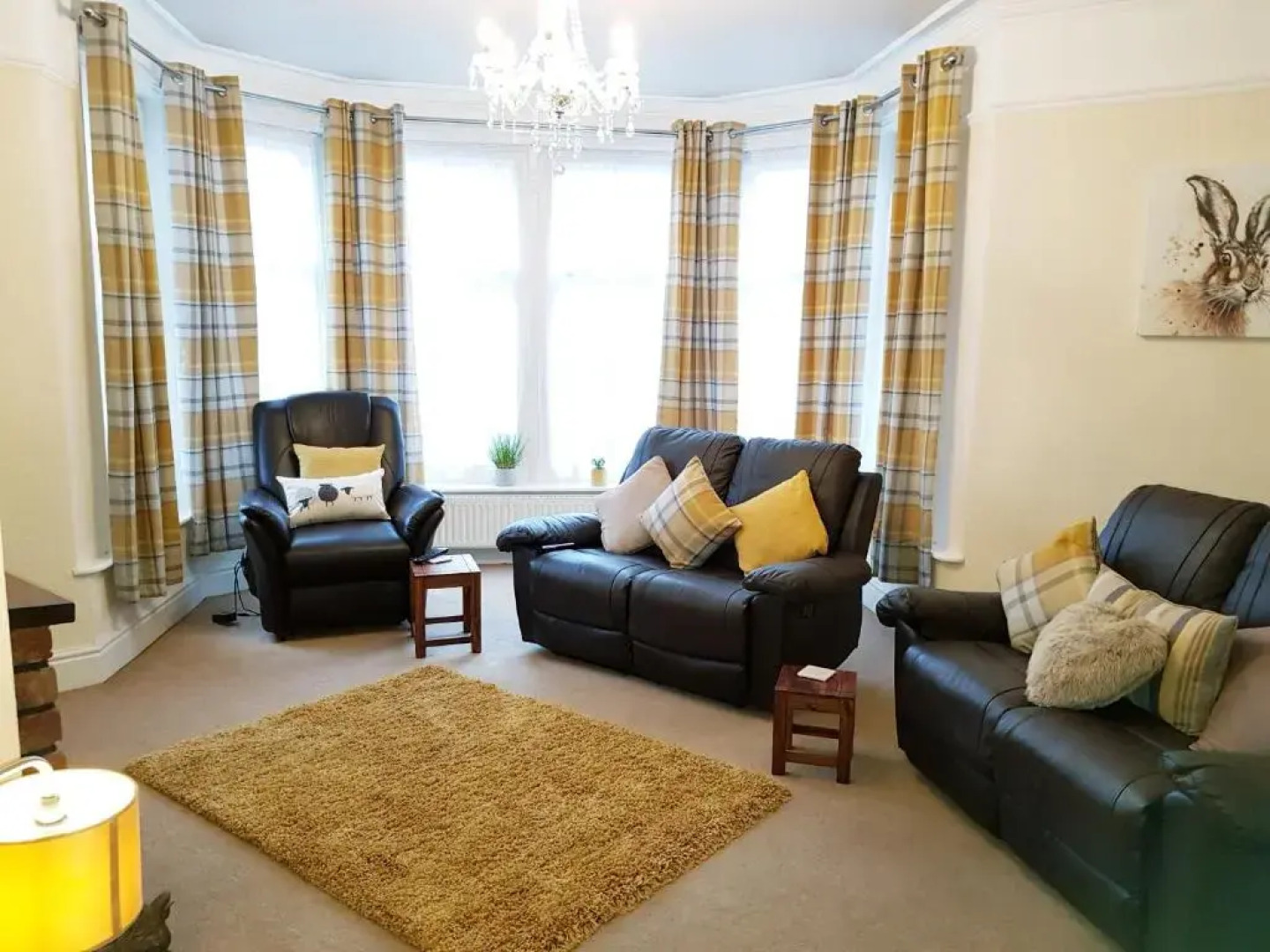 Spacious & Cozy Mid Wales Town Centre Apartment, With Bike Storage