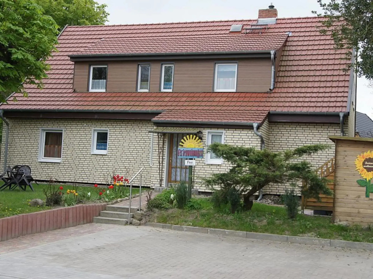 Wohnung mit Garten in Wieck a. Darss