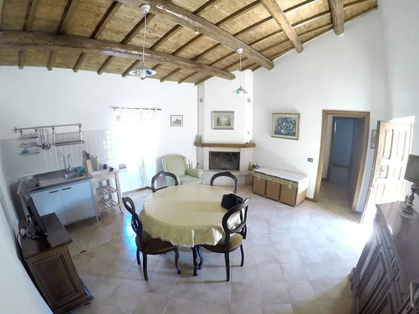 Apartment With 2 Bedrooms in Vallo di Nera, With Wonderful Mountain Vi