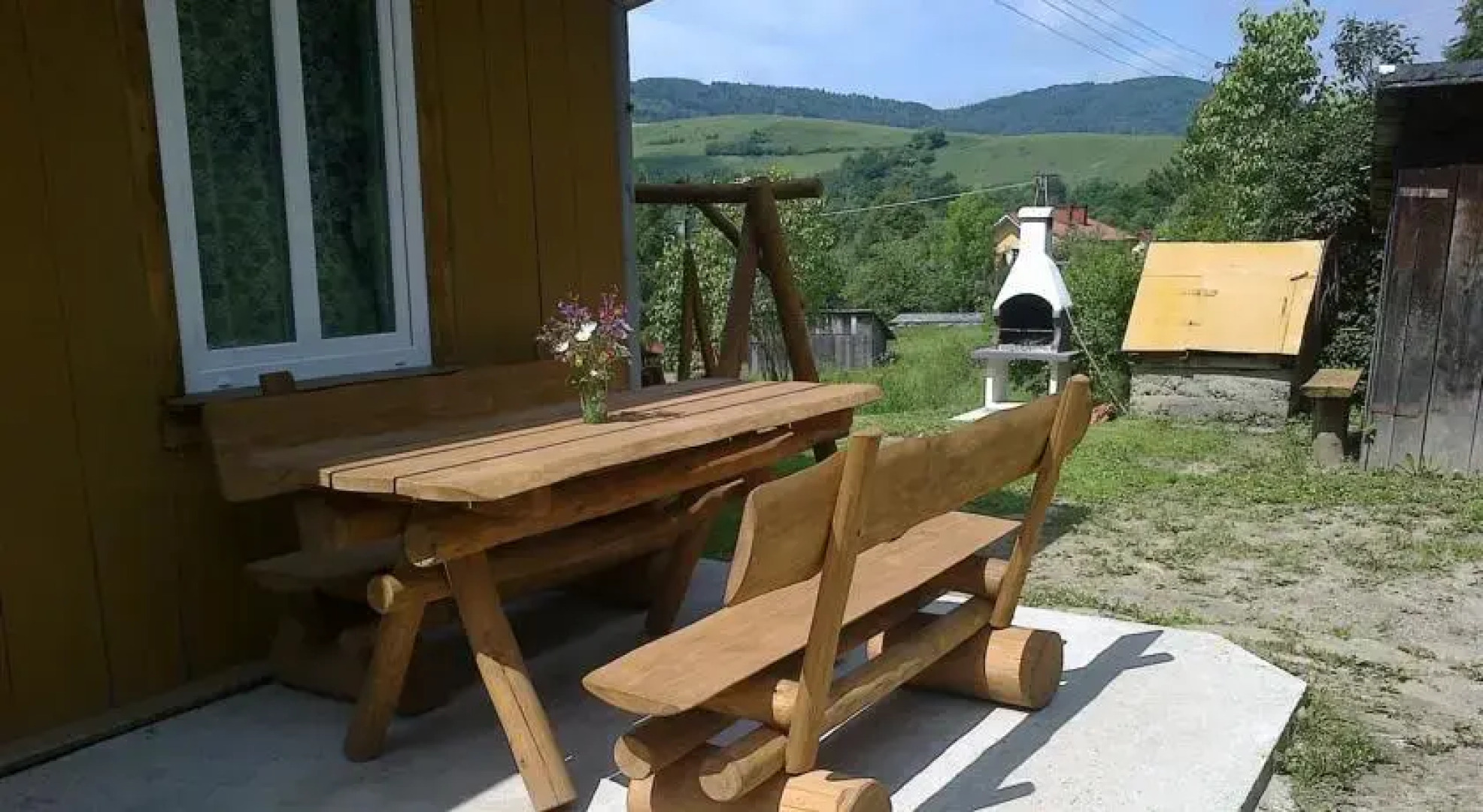 Chata z kominkiem na wyłączność w Bieszczadach