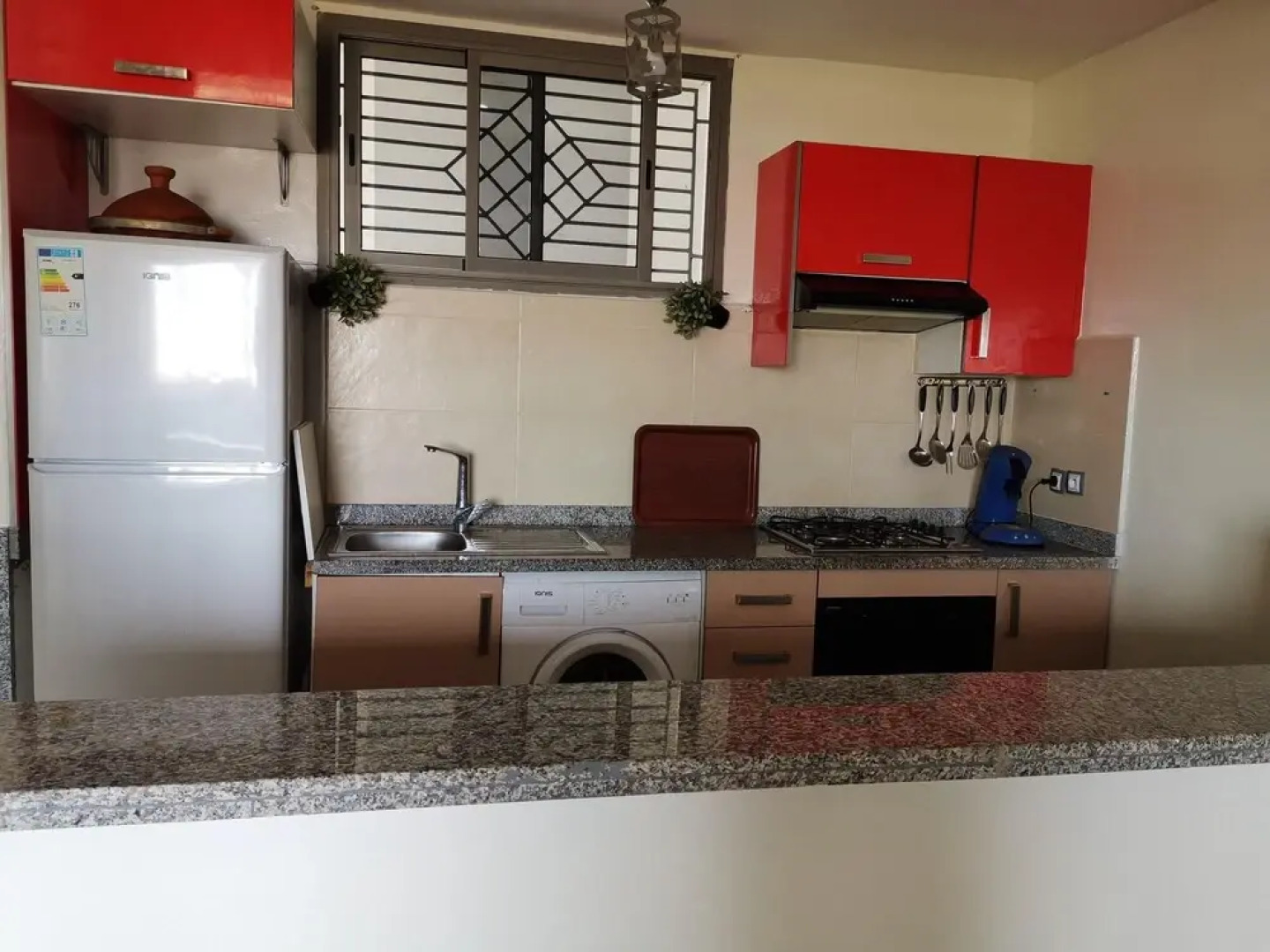 Apartment With one Bedroom in El Mansouriya, With Wonderful sea View, Shared Pool and Balcony