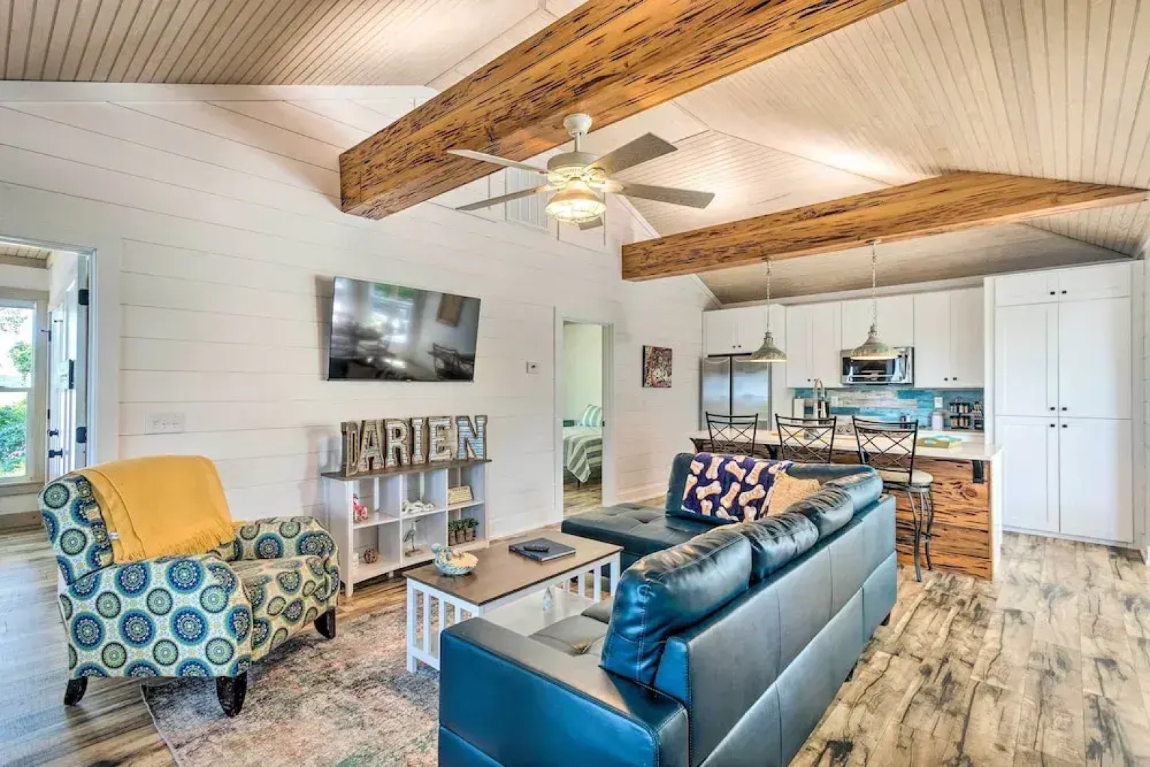 Private Dock + Fire Pit: Riverfront Darien Cottage