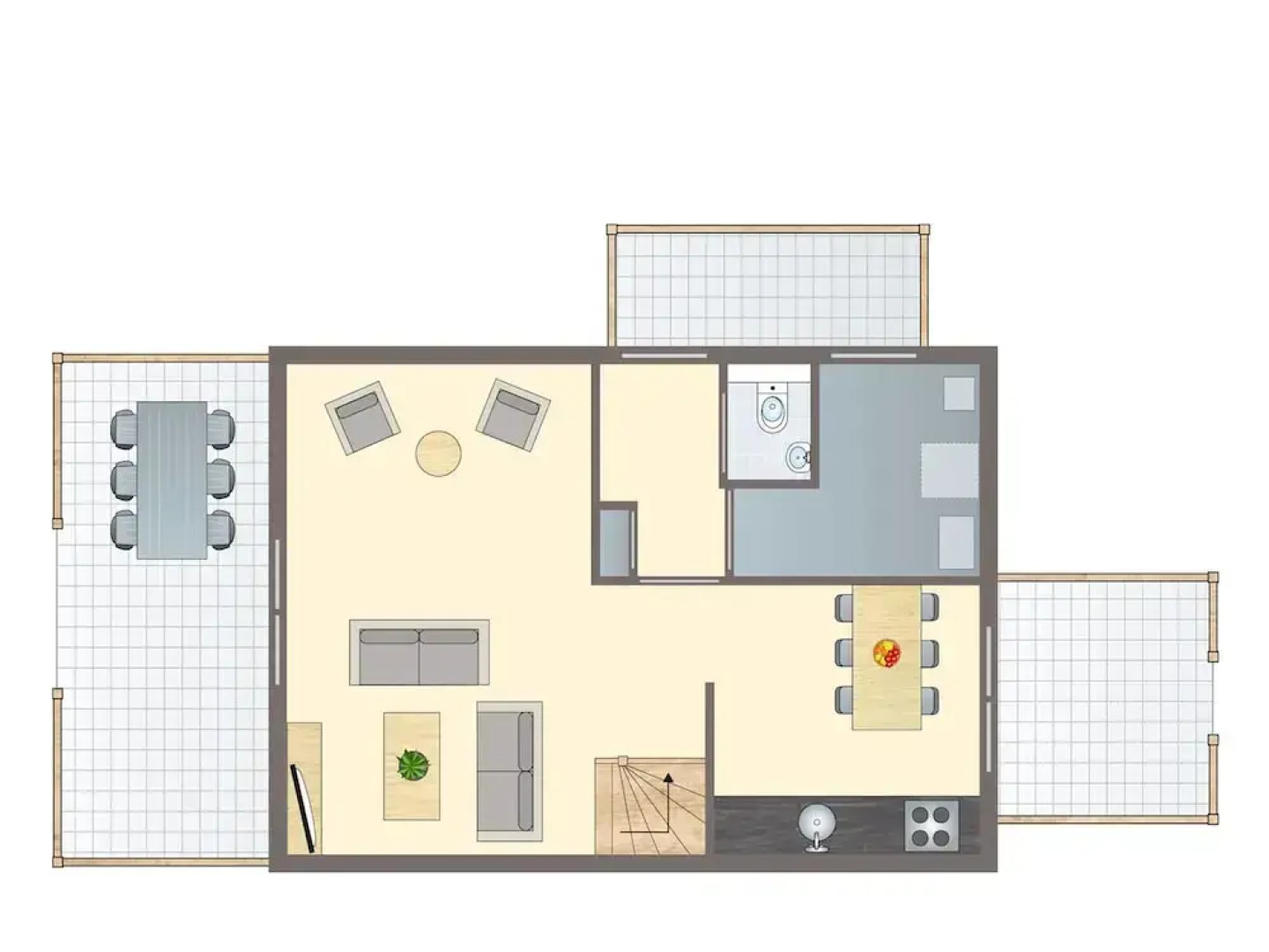 Sun-soaked Bungalow in Simonshaven