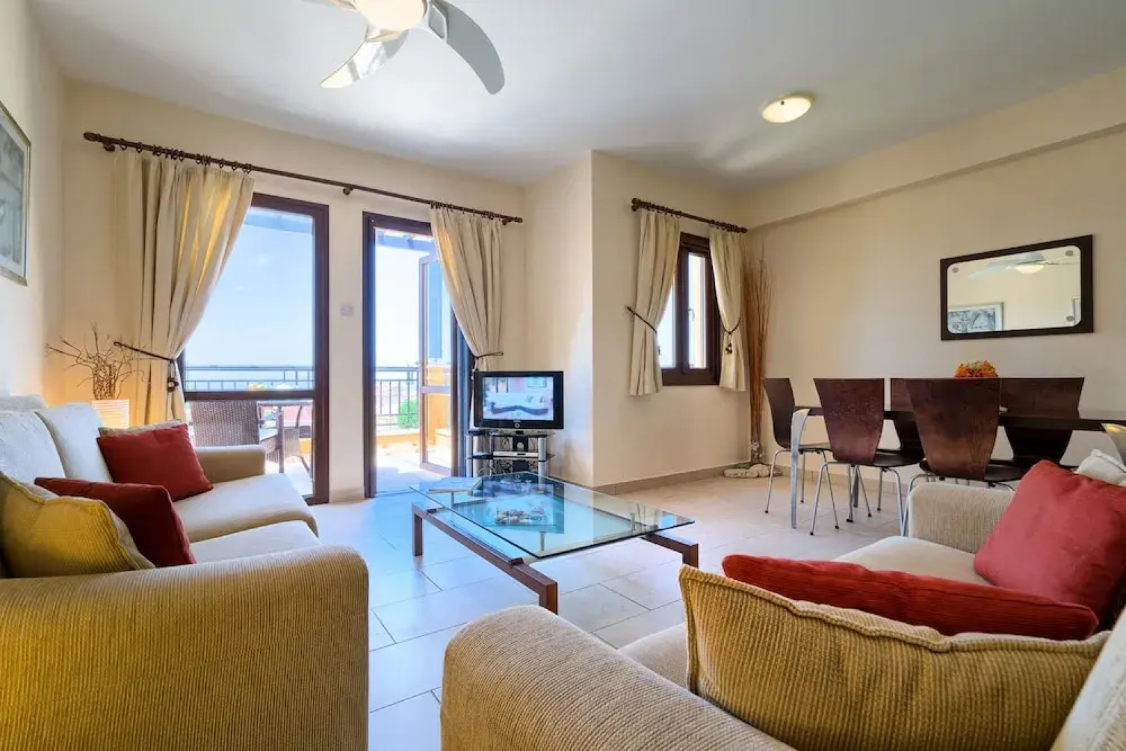 Lovely 2 bedroom apartment 'E11' - with pretty views, communal pool and resort facilities, Orpheus Village on Aphrodite Hills Resort