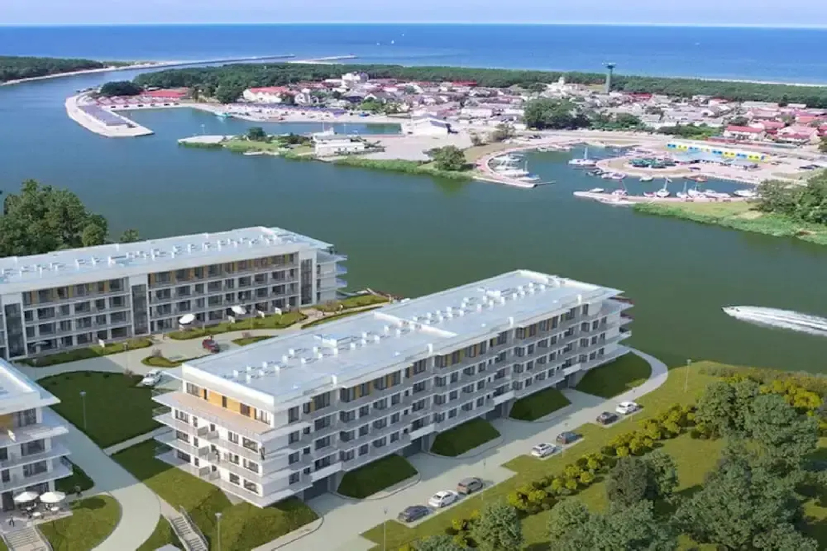 Apartment in Dziwnow by the River & Beach