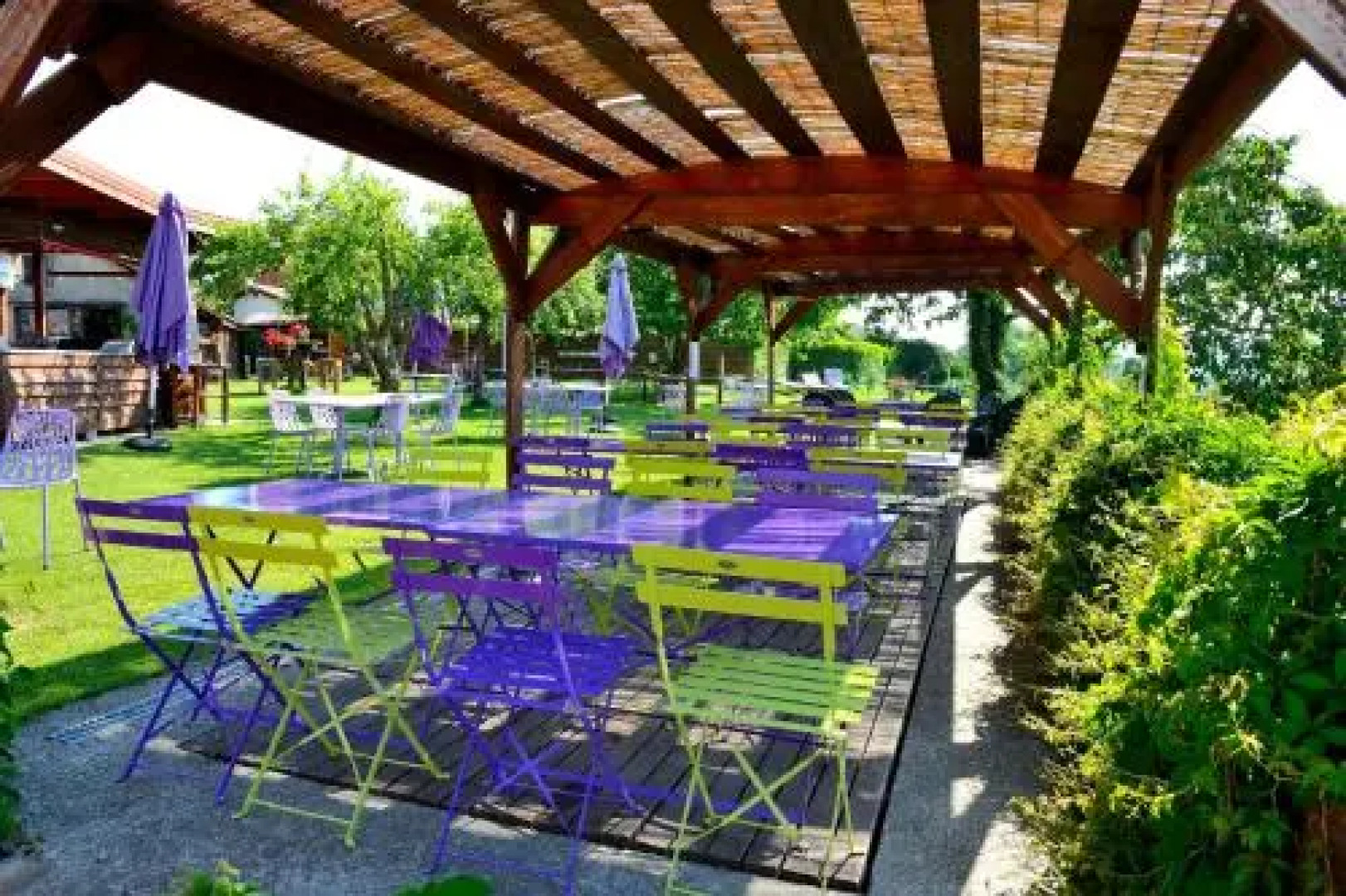 Cabane dans les arbres / Swin-golf de Cremin