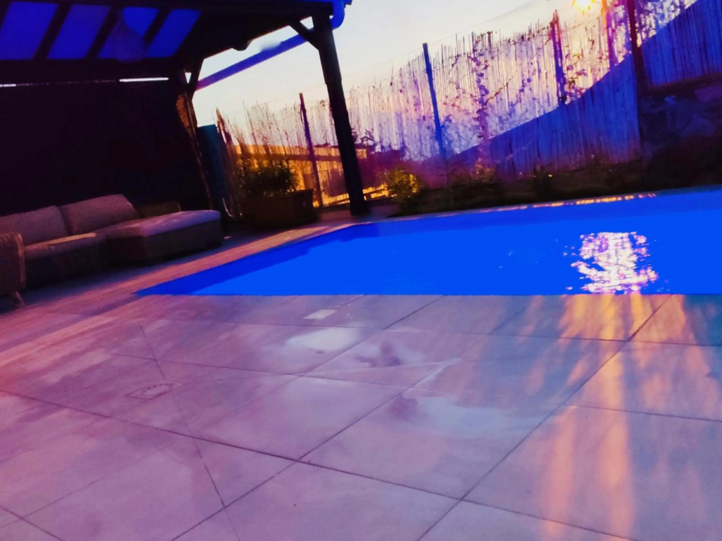 Location Maison Bleue avec piscine privative au Carbet Martinique