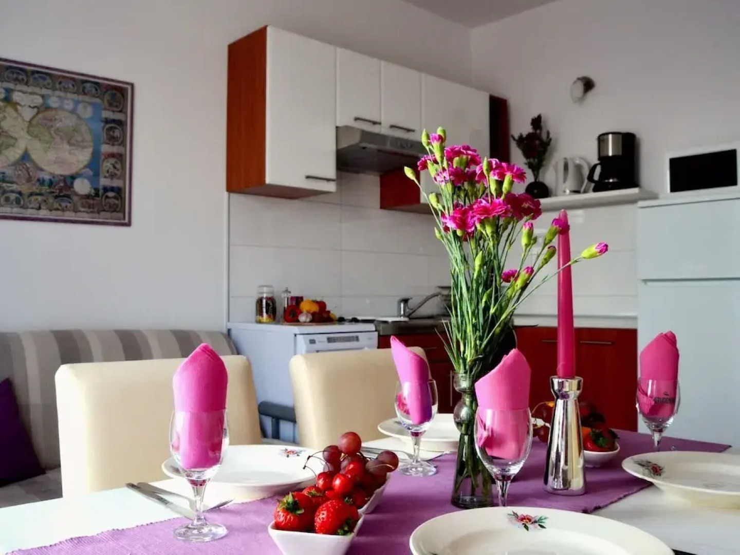 Apartments Lina - Three Bedroom Apartment With Two Balconies and Sea View