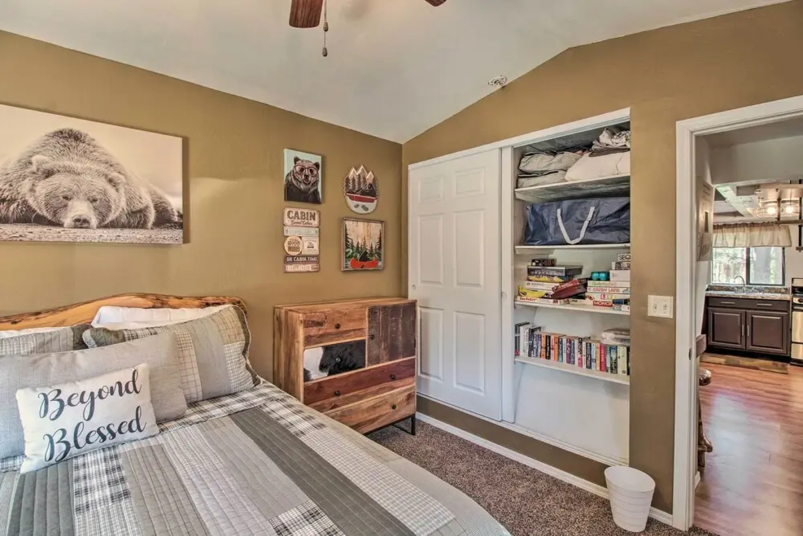 Cozy A-frame Cabin in Overgaard: Pets Welcome