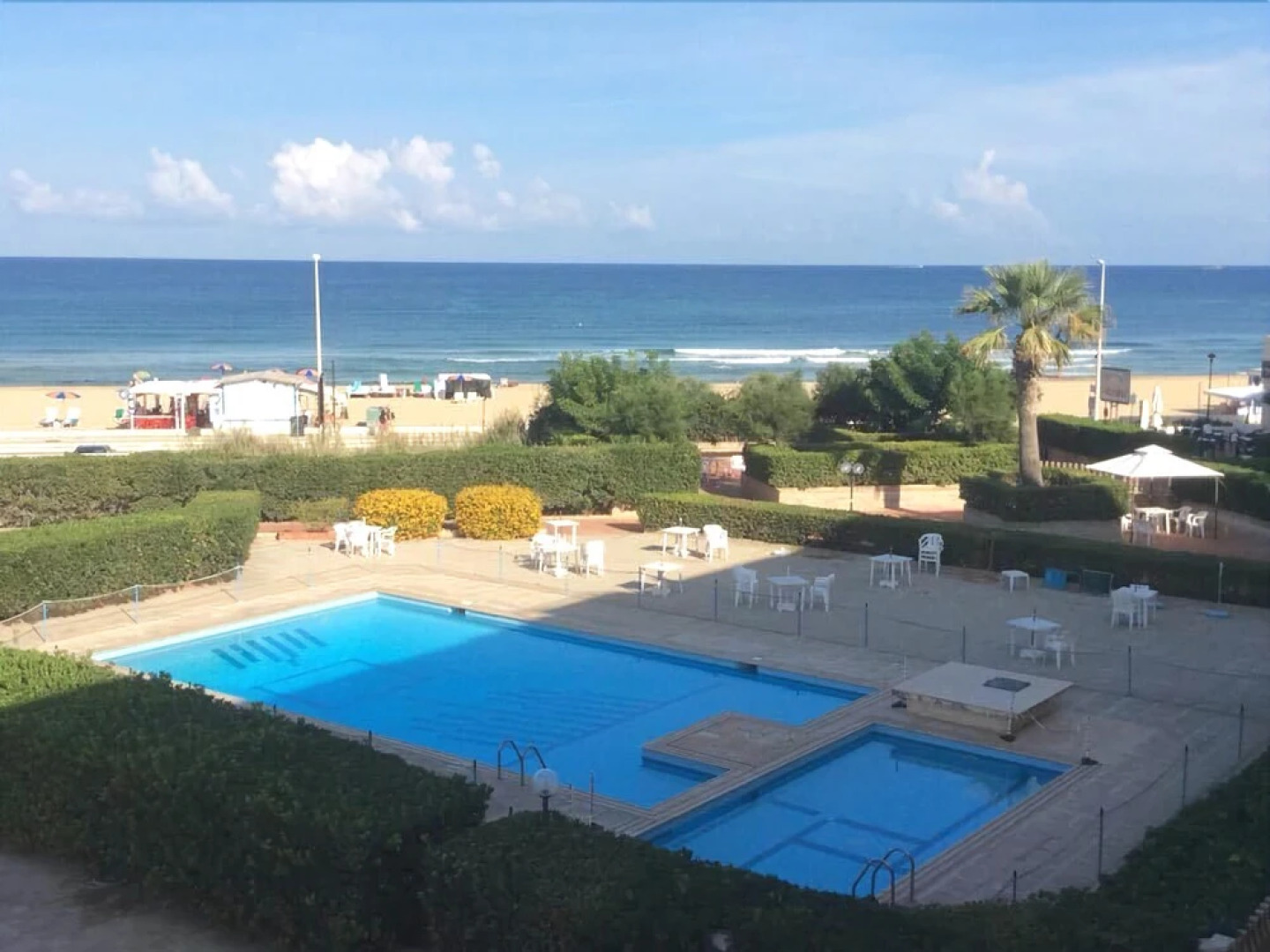 Monolocale con vista mare