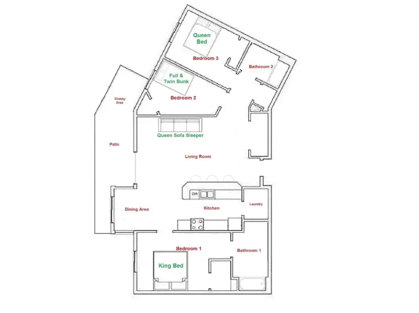 Citifront A 3 Bedroom Condo by RedAwning