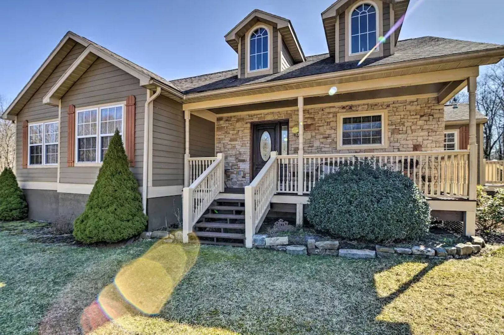 Private Family Home w/ Deck, Porch + Forest Views!