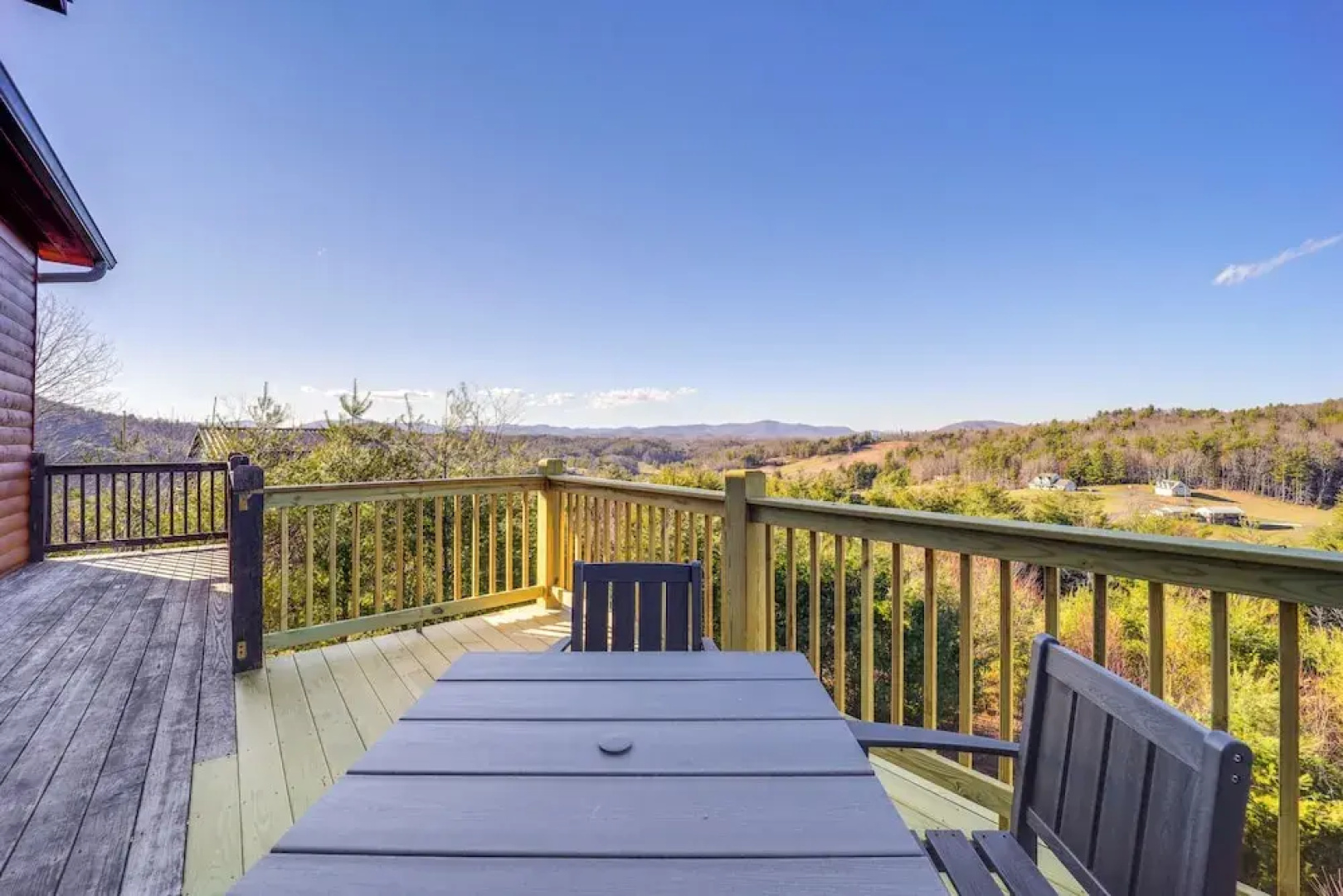 Mountain-view Deck: Group Getaway in Fleetwood
