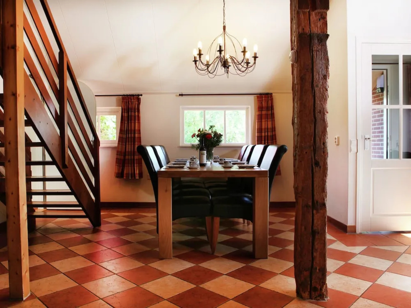 Pleasantly Holiday House is Situated on a Farm