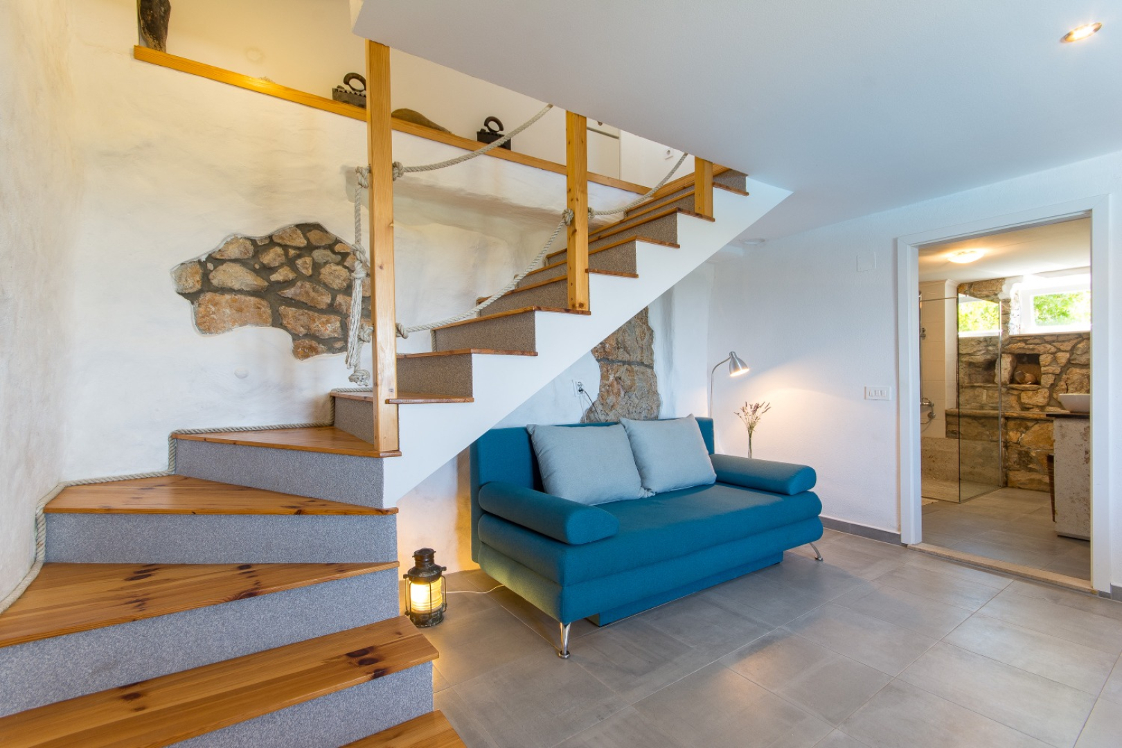 Holiday house Stone - pool house: Babino Polje, Island Mljet