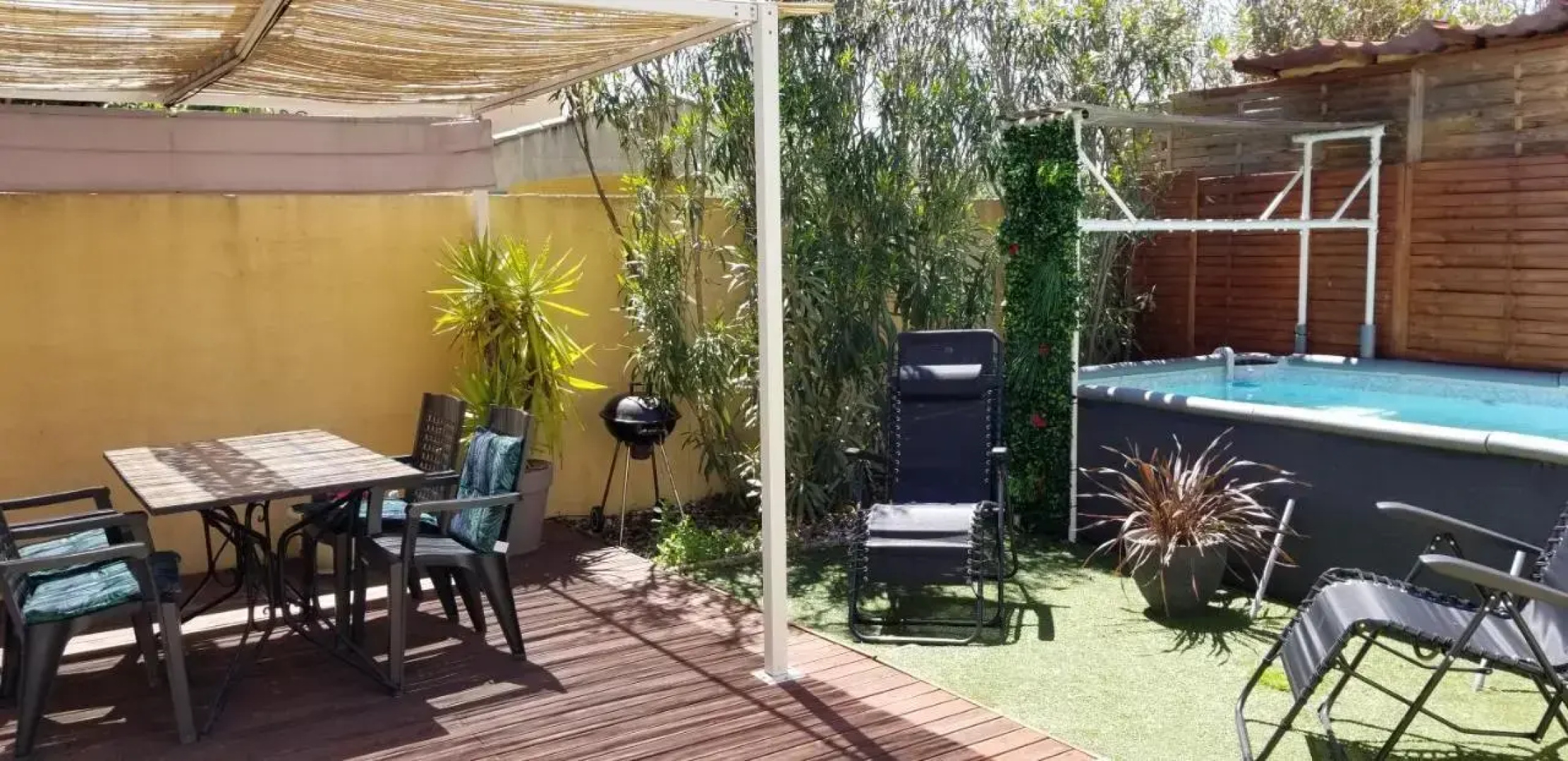 Maison neuve avec jardin au calme