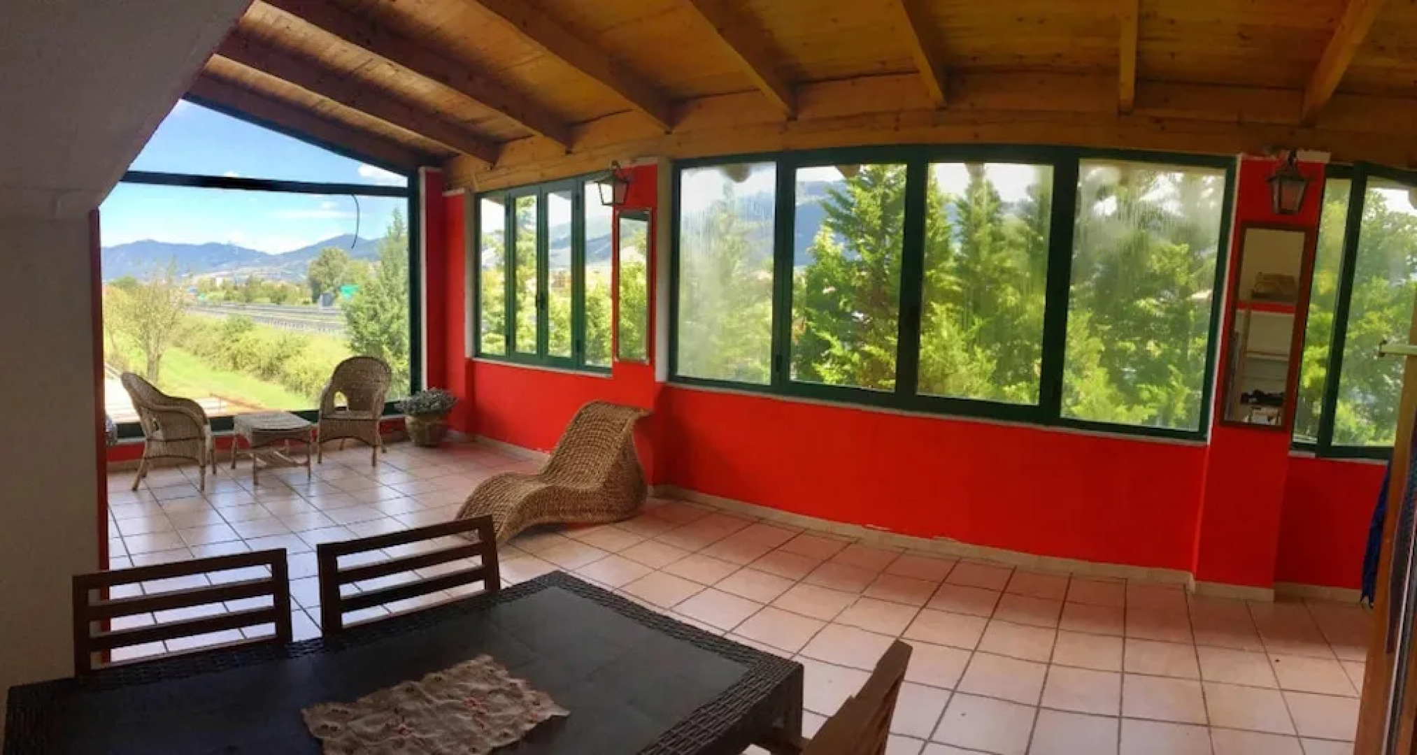 House With 3 Bedrooms in Padula, With Wonderful Mountain View, Furnished Garden and Wifi Near the Beach