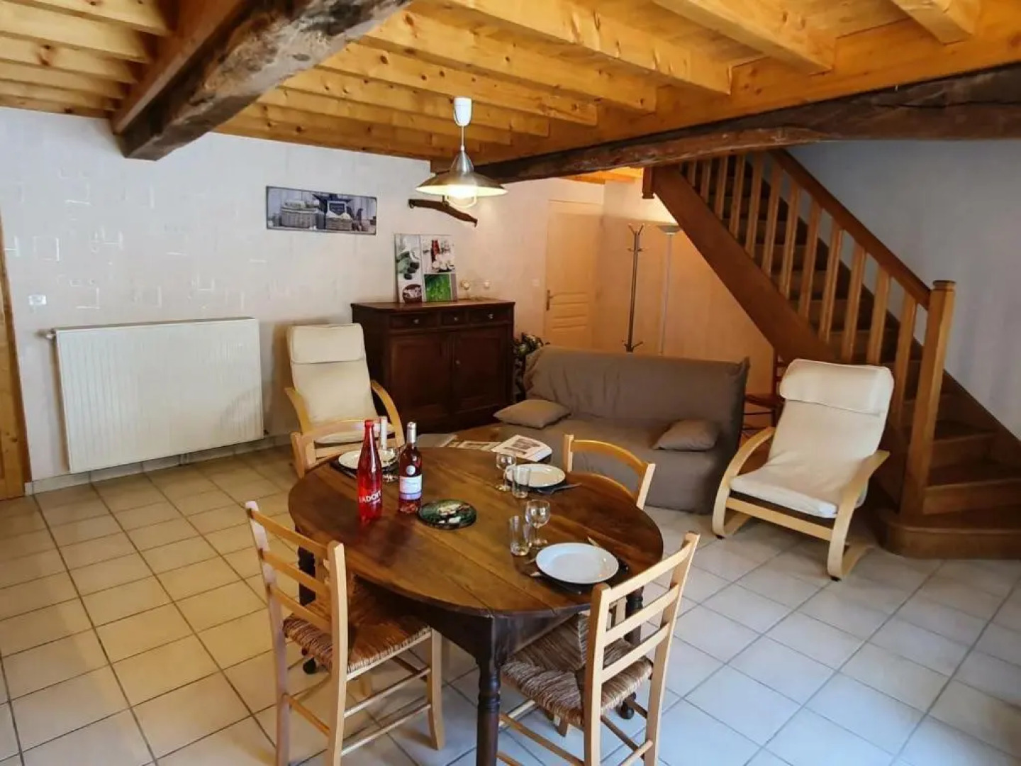 Gîte Saint-Paul-de-Vézelin, 2 pièces, 3 personnes - FR-1-496-86