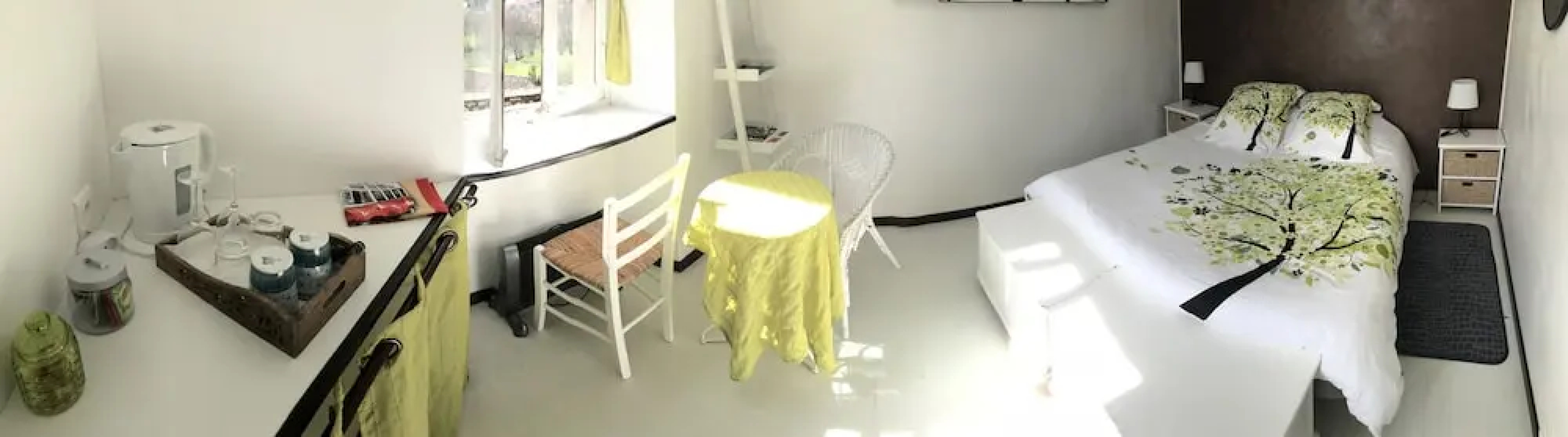 Un jardin dans la falaise