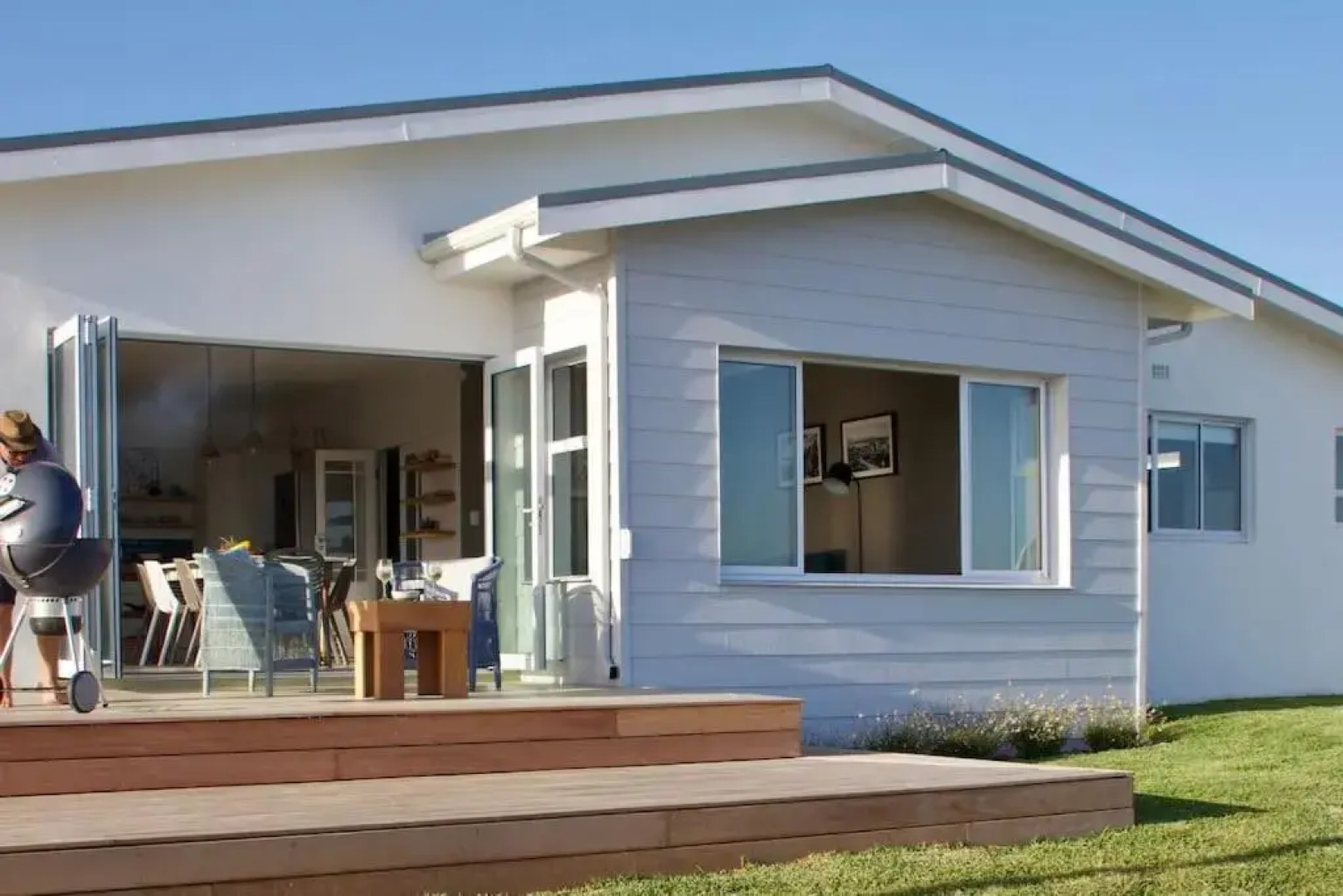 Seafront House with a View
