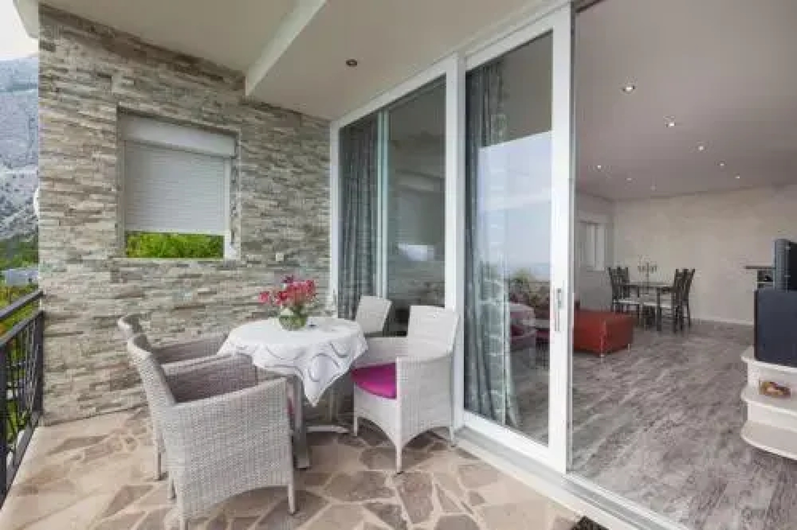 ctbv103 Holiday home with private pool Wi Fi internet access air condition in Baška Voda Makarska