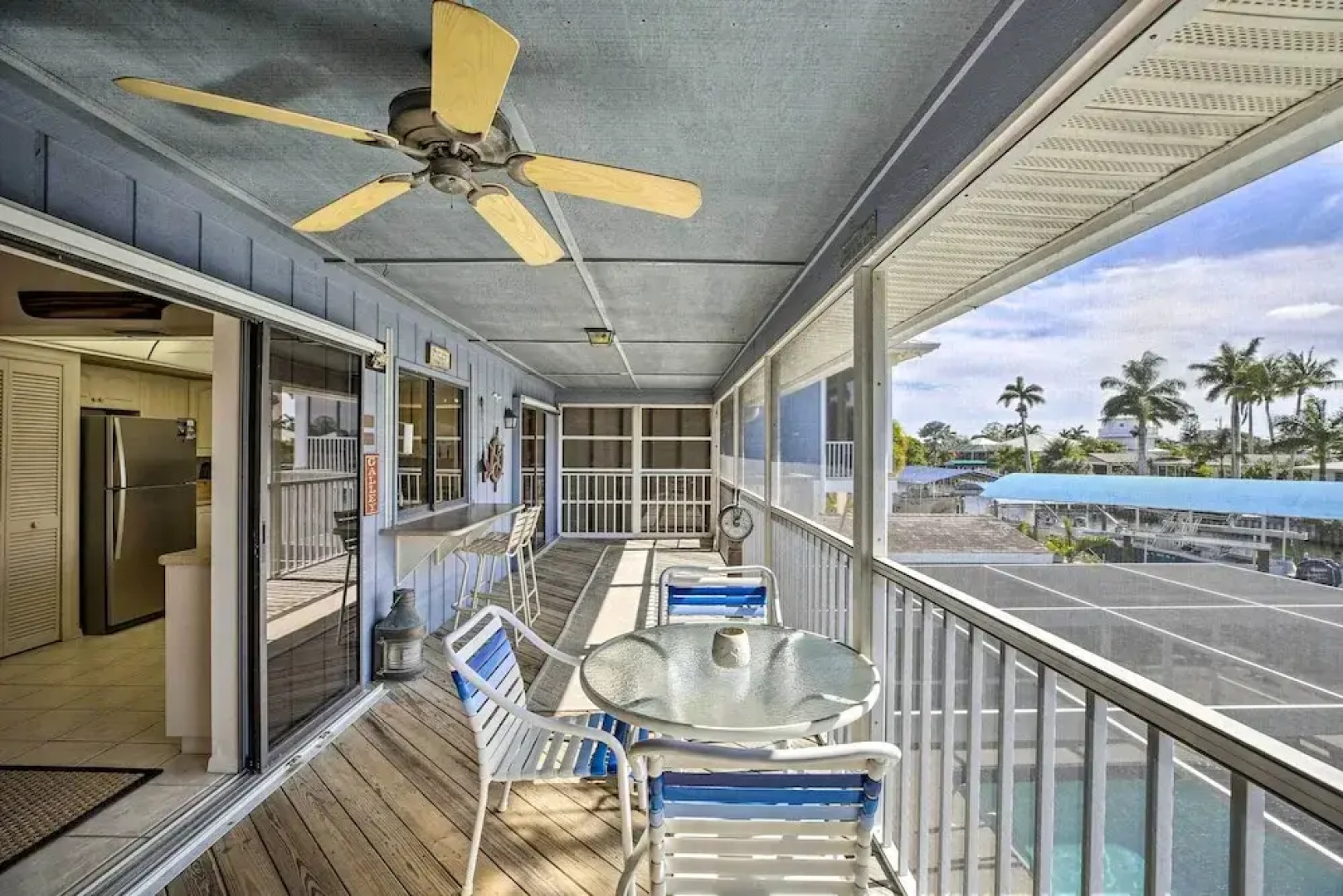 Private Pool & Deck: Canalfront St James City Home
