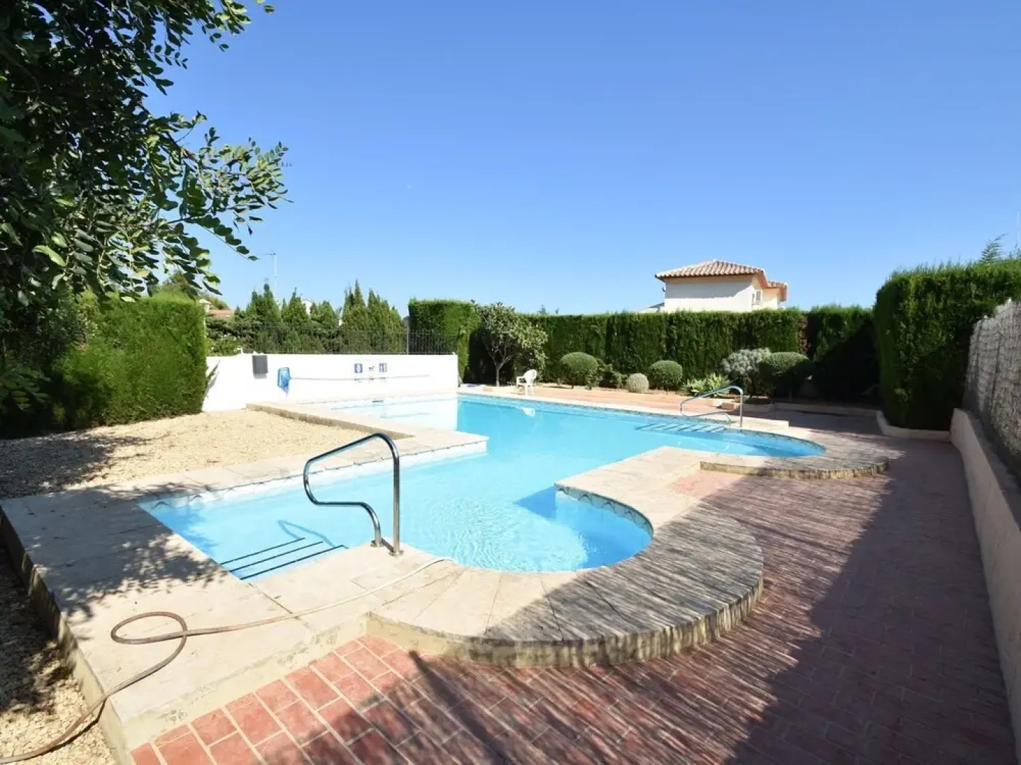Typical Spanish House Large Pool in a Small Urbanization Near the Sea