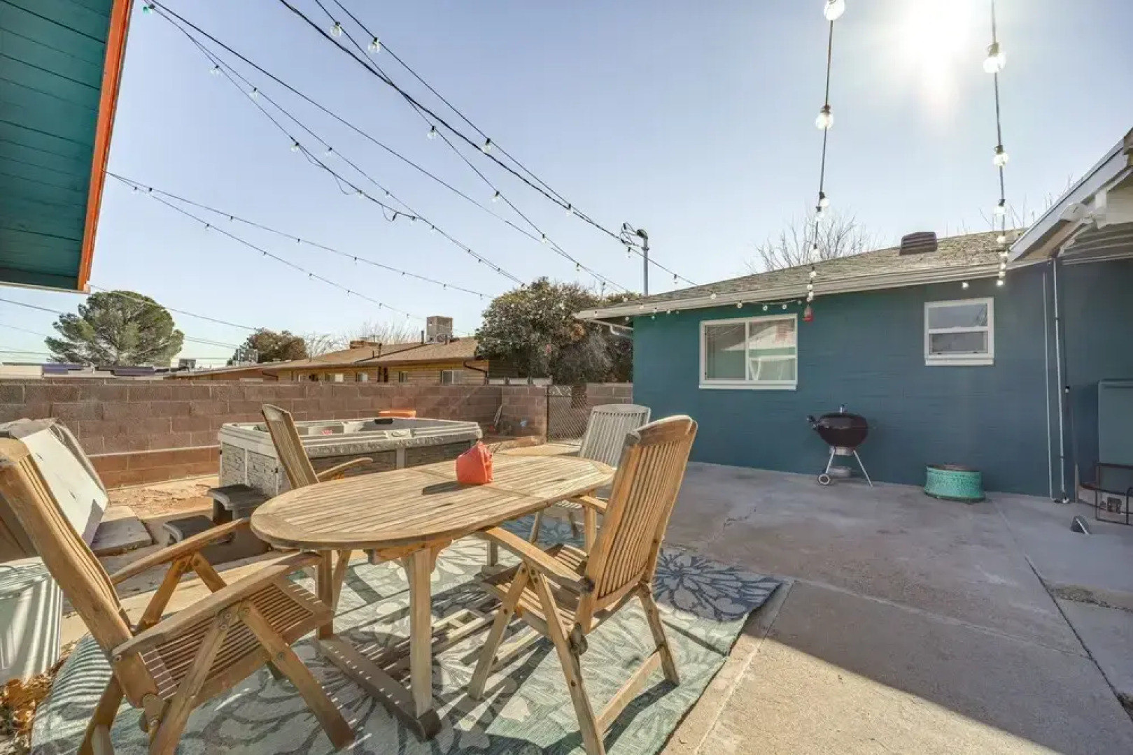 Artsy Cottonwood Home w/ Hot Tub, Walk to Wineries