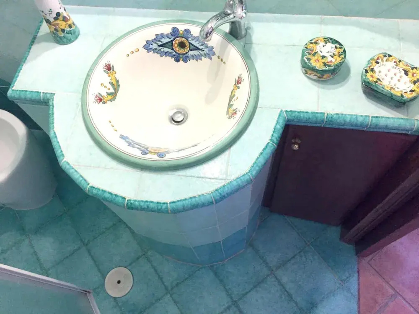 Apartment With 2 Bedrooms in Villammare, With Wonderful sea View, Shared Pool and Enclosed Garden Near the Beach